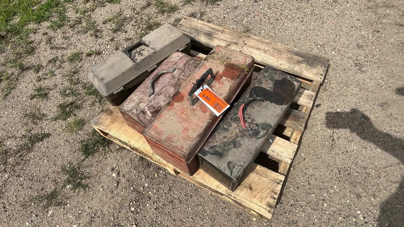 (4) Toolboxes with Contents