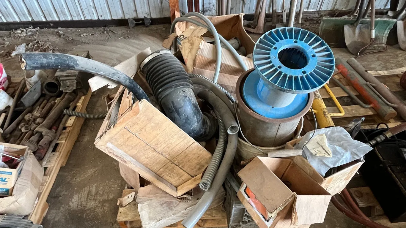 Pallet of Conduit and PVC Fittings