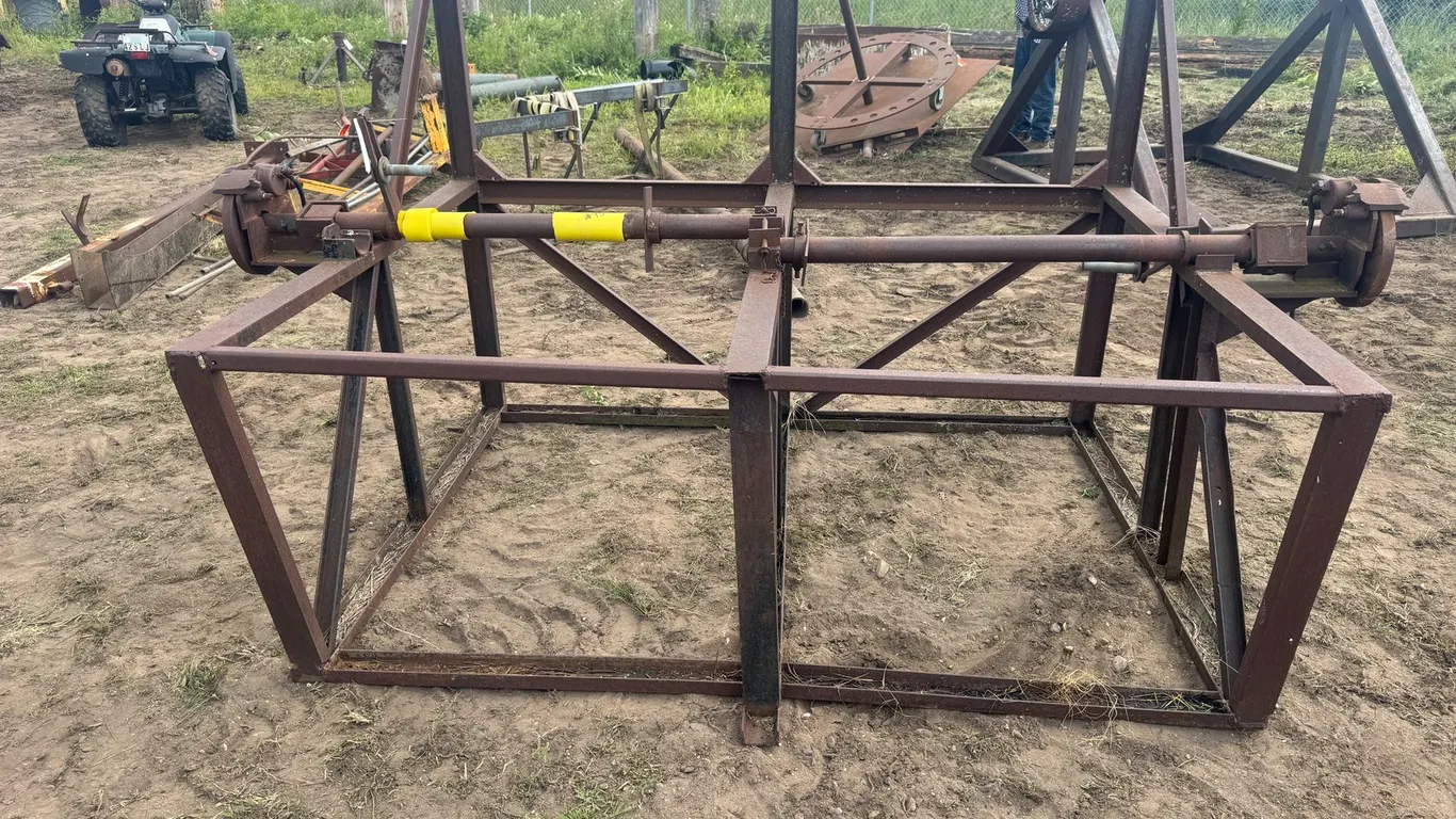 (2) Spool Wire Racks