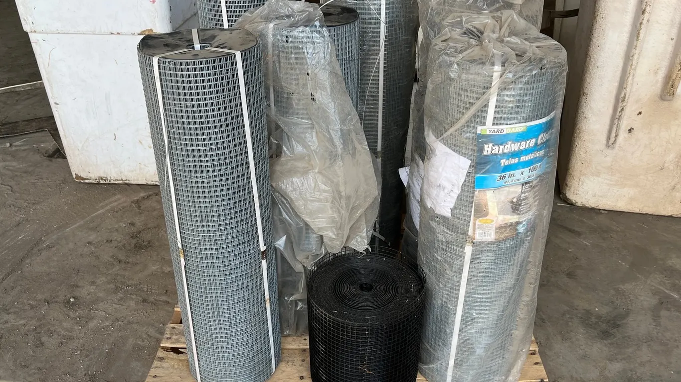 (7) Rolls of Hardware Cloth