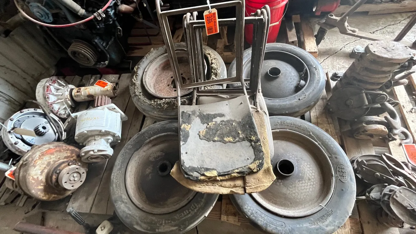 (4) Bombardier Seats and (4) Tires