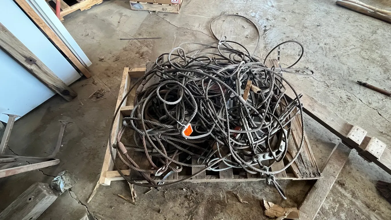 Pallet of Steel Cable