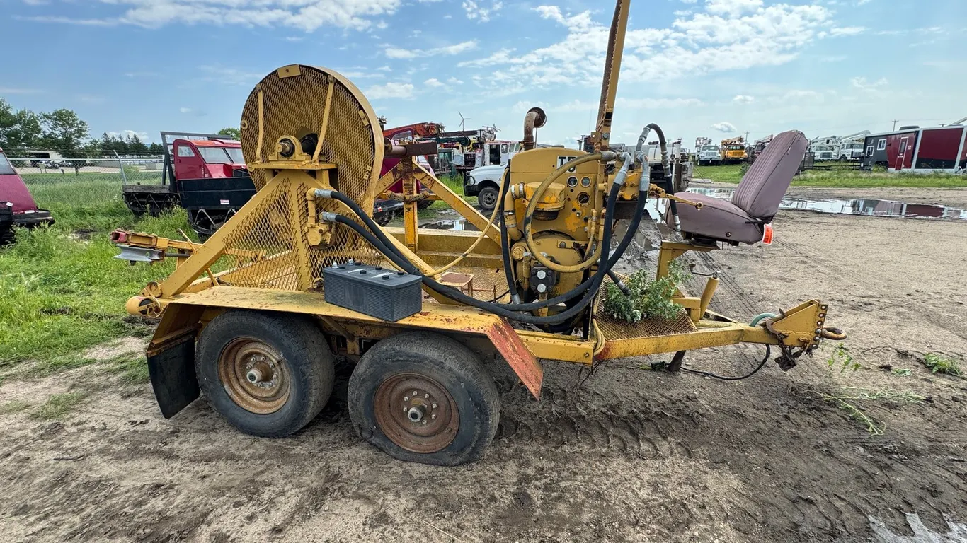 14' Tandem Axle Reel Trailer