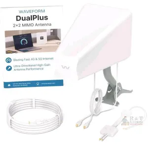 New Waveform DualPlus: 2x2 MIMO Ultra-Directional Log Periodic Antenna | External Antenna for 4G/5G Routers & Gateways | for Rogers 5G Home Intern