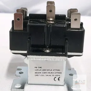 Packard PR340 DPDT 24V AC HVAC Switching Fan Relay