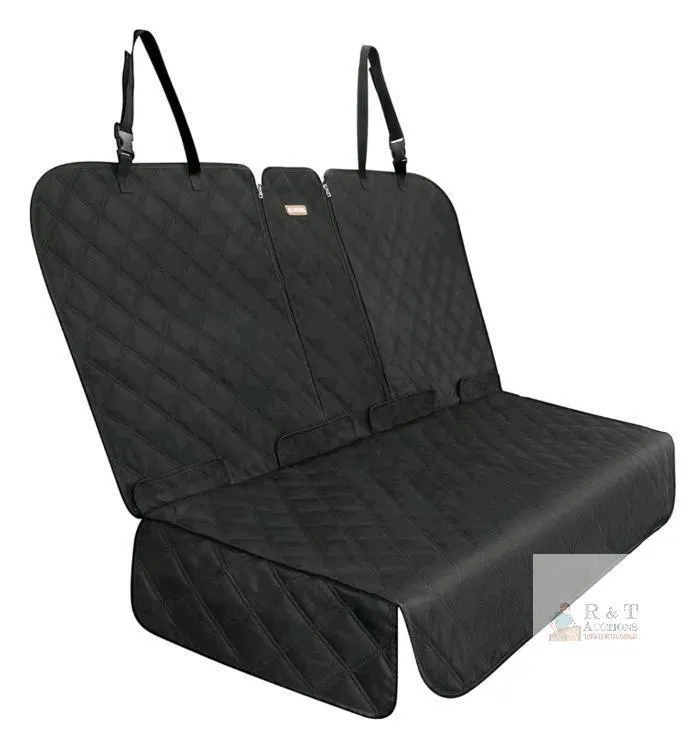 Universal Waterproof Car Back Seat Cover Protector for Pets with Side Flaps