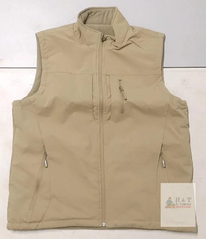 New XL Style Men'S Fleece Vest With Vertical Collar For Outdoor Casual Vest Jacket Double-Sided Wear Fleece-Lined Thickened Anti-Wear