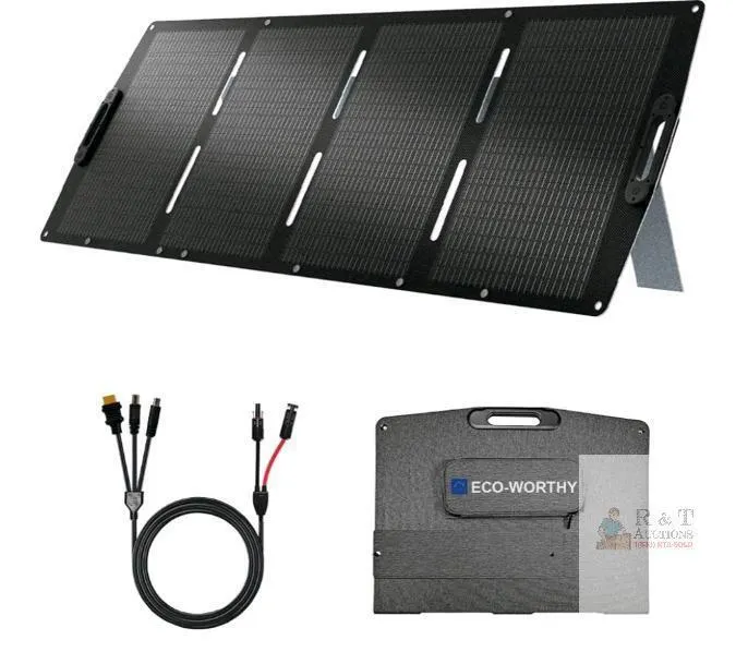 New ECO-WORTHY 200W Portable Foldable Solar Panel for Power Stations