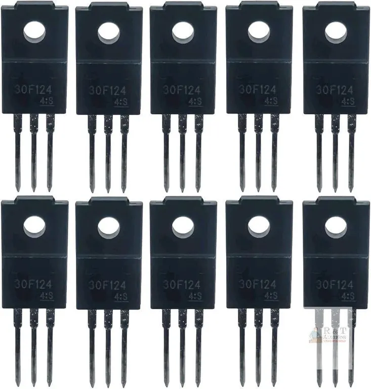 New 10PCS GT30F124 30F124 TO-220F IGBT Transistor