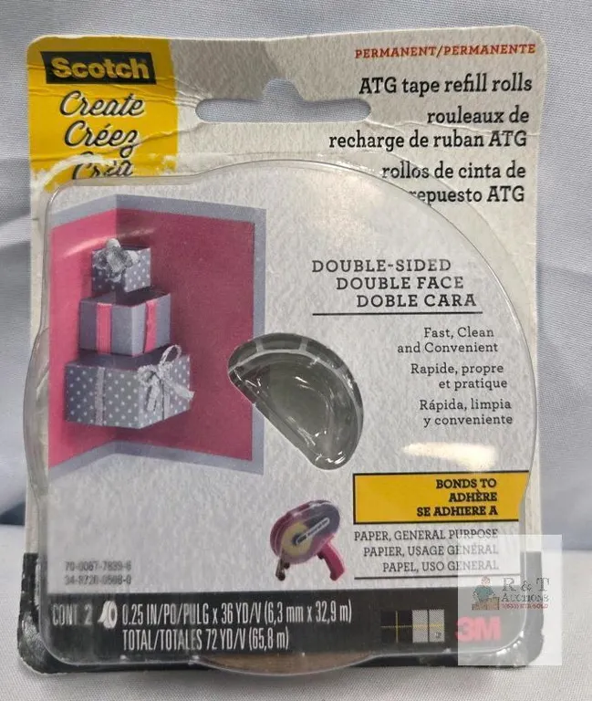 Scotch 085-R ATG Tape Refill Rolls,