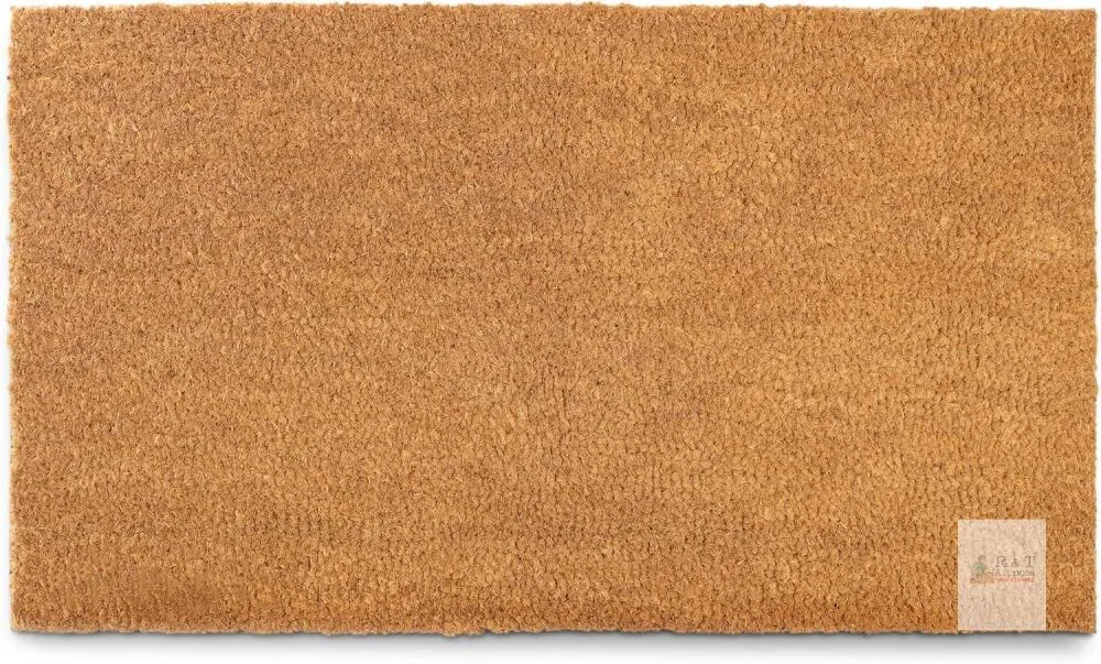 MAINEVENT Plain Coir Blank Doormat Coir 30x17 Inch for Screen Printing, Blank Door Mat for Crafts, Plain Welcome Mat for Small Biz