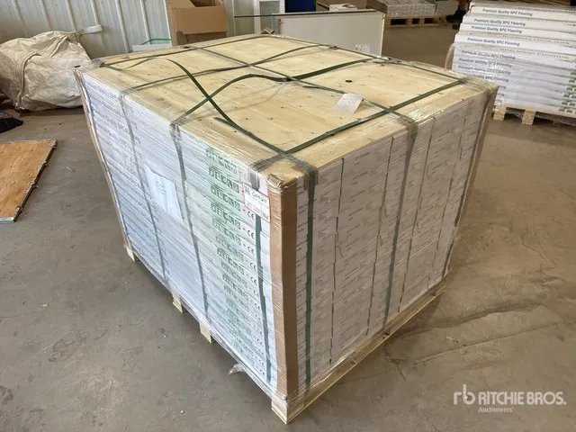 Quantity of SPC Flooring (Unused)