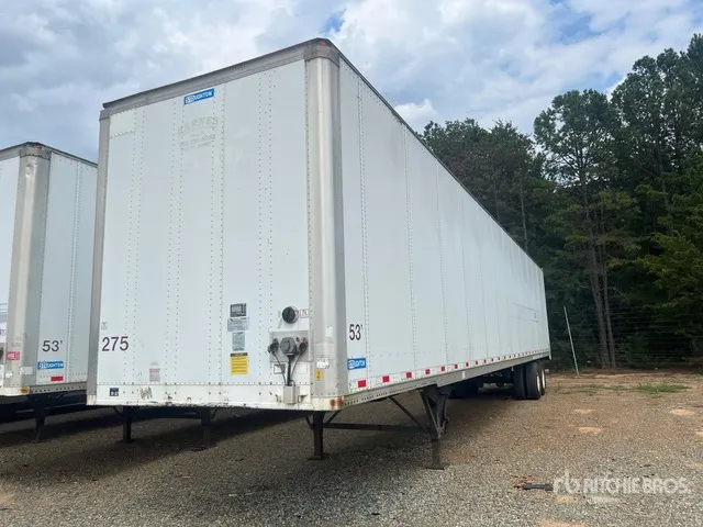 2012 Stoughton ZGPVW-535T-S-C-AR 53 ft T/A Van Trailer