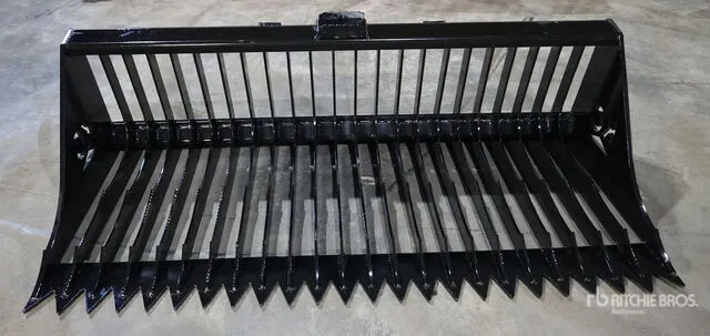 2025 Kit Containers QT-SB-H72-F 72 in Skid Steer Screening Bucket (Unused)