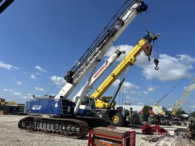 2013 Tadano Mantis 15010 77 ton Telescopic Crawler Crane