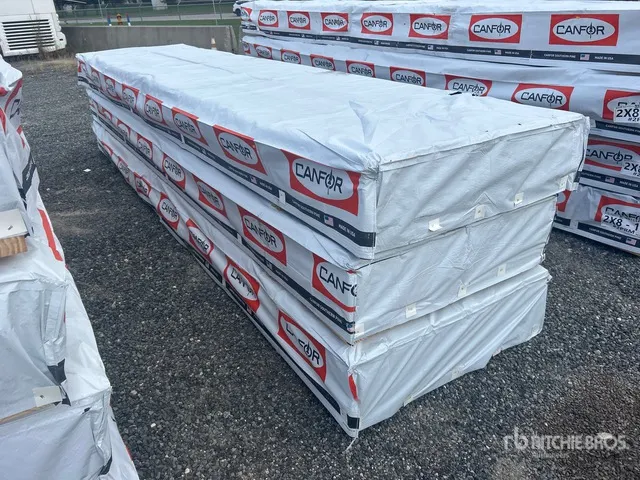 Quantity of (144) (3) Pallets of 2x8x16 SYP #2 Prime Grade Kiln Dried-Heat Treated S4S Lumber (Unused)