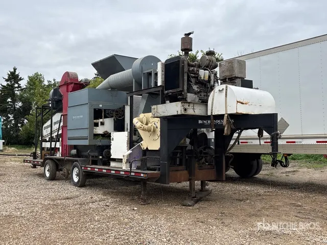 Bench Industries 354722A 72 in Tri/A 5th Wheel Grain Cleaner