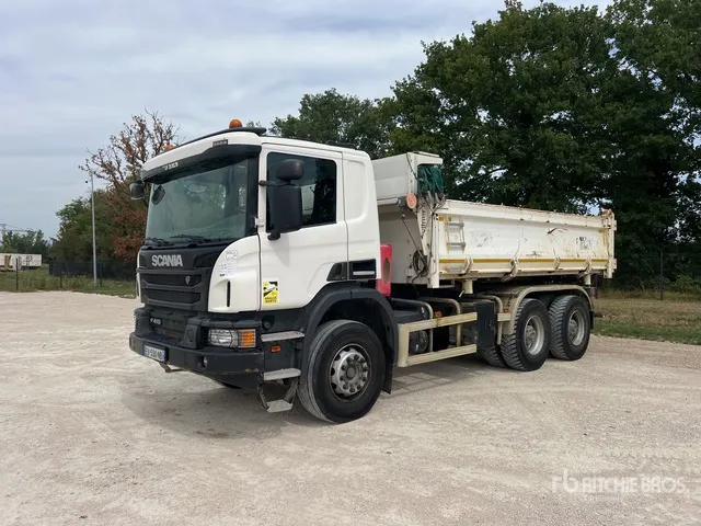 2018 Scania P410 6x4 Camion Bi-Benne T/A Dump Truck