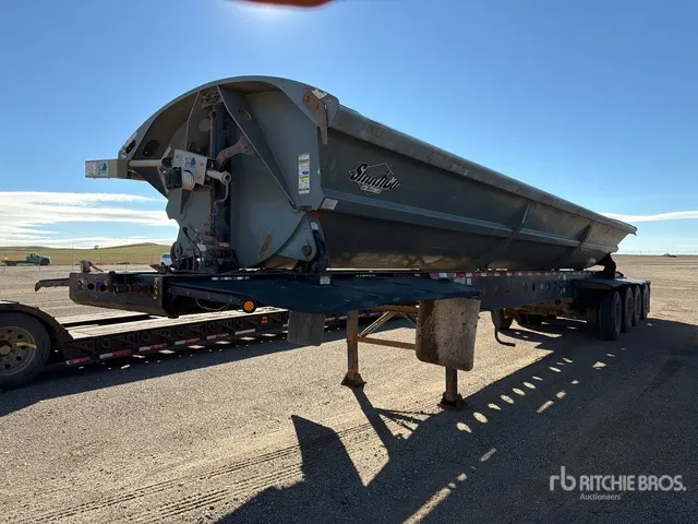 2019 Smithco Sx4-49-36 36 ft Quad/A Side Dump Trailer