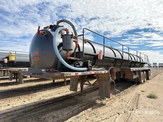 2019 GRUPO 165 bbl Tri/A Vacuum Tanker Trailer