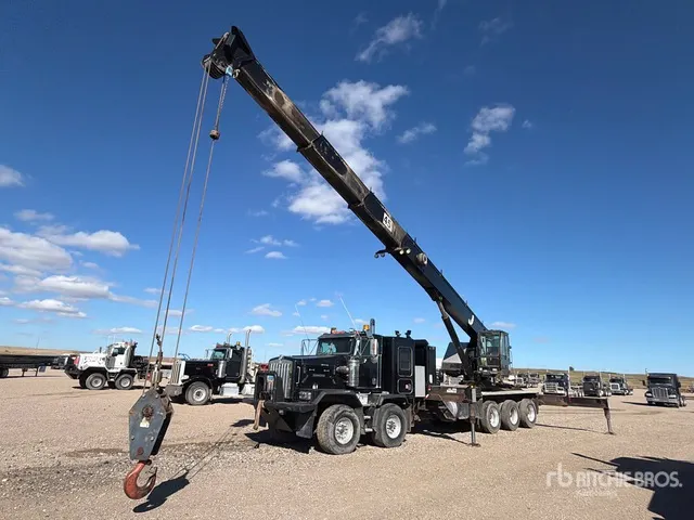 Weldco WHL45TC100 45 ton Straight Boom on 2011 Kenworth C500 10x6 Twin-Steer Sleeper Boom Truck