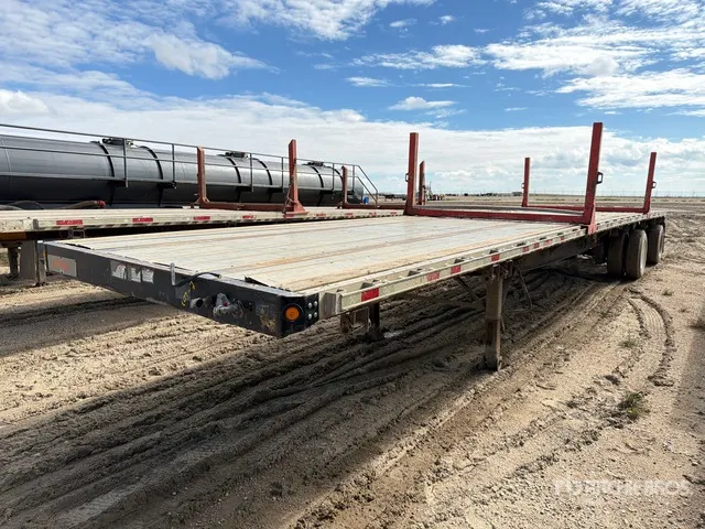 2015 Great Dane FLP-0024-00048 48 ft T/A Spread Axle Flatbed Trailer