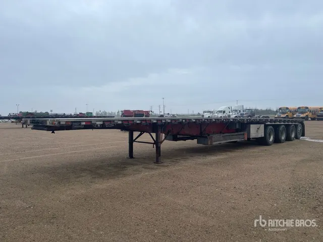 2013 Western 53 ft Quad/A Flatbed Trailer