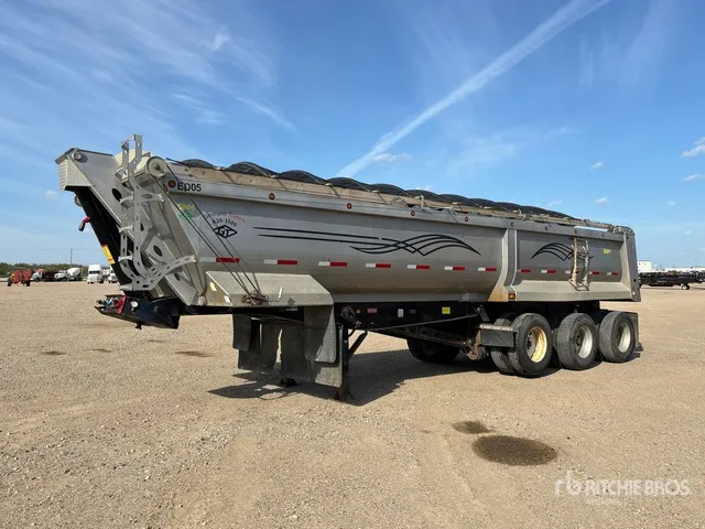 2023 Germanic 35 ft Tri/A End Dump Trailer