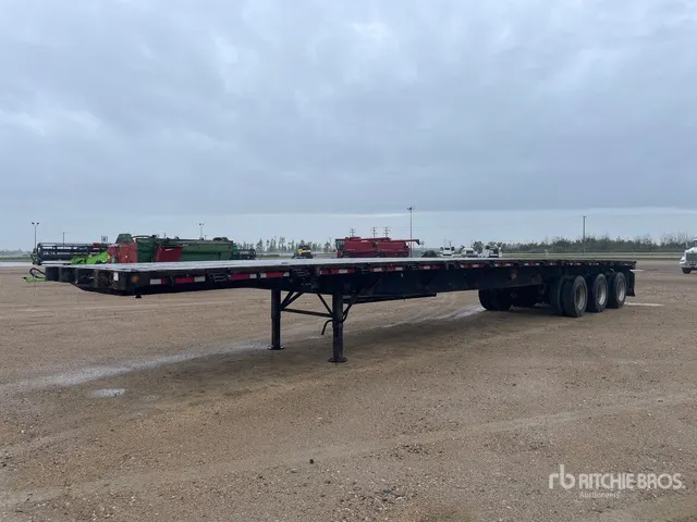 2011 Great Dane 53 ft Tri/A Flatbed Trailer
