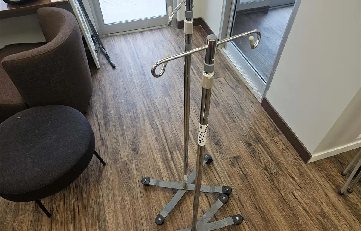 Pair of Adjustable Rolling IV Poles
UNRESERVED