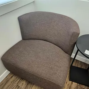 Two Accent Chairs with Side Table and Storage Cabinet
 UNRESERVED