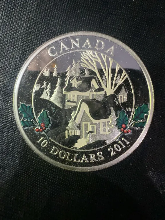 2011 Canada $10 Fine Silver Coin, .9999 Silver, 16g
