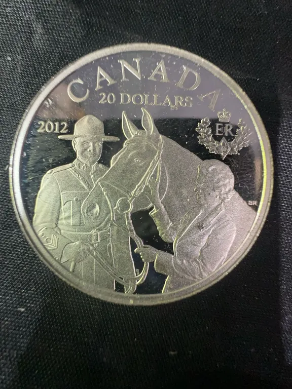 2012 Canada $20 Silver Coin, 99.99% Fine, 32g