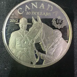 2012 Canada $20 Silver Coin, 99.99% Fine, 32g