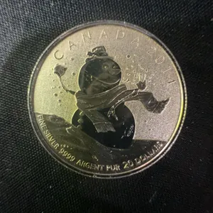 2011 Canada $20 Fine Silver 9g Snowman Coin