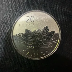 2012 Canada $20 Fine Silver Coin .9999, 9g