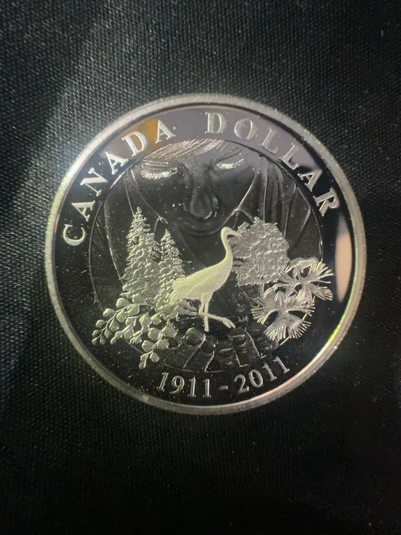 2011 Canada Dollar Centennial Coin .925 Sterling Silver 25.2g