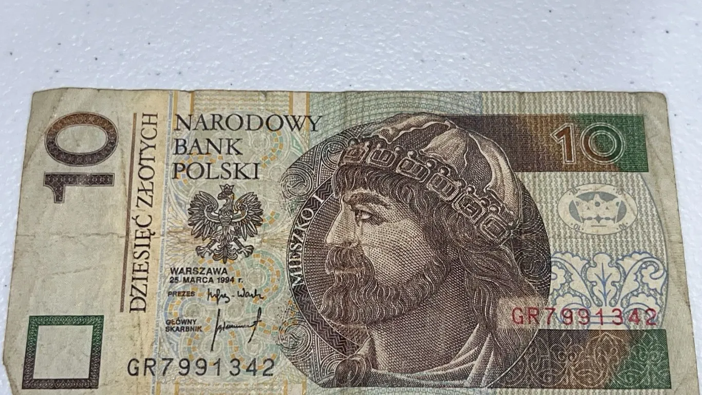 Poland 10 Zlotych Banknote 1994 Narodowy Bank Polski