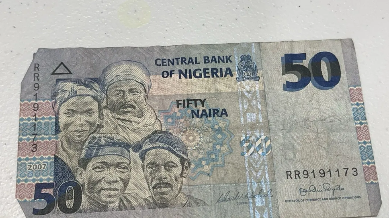 Nigeria 50 Naira Banknote, 2007, Central Bank of Nigeria