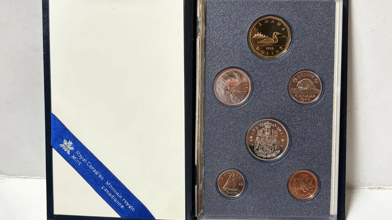1988 Canada Specimen Coin Set