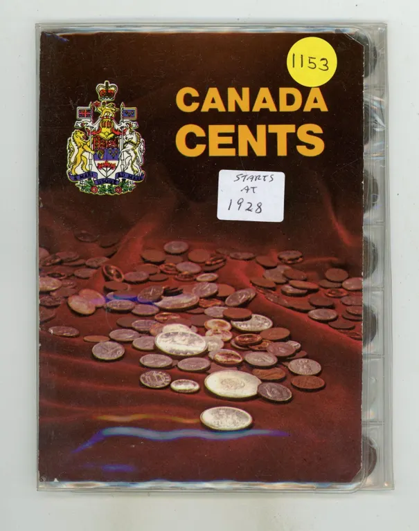 Book of Canada Pennies Starting at 1928 (Some Years Missing)