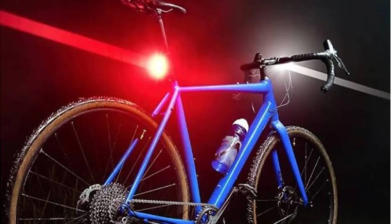 Lot of 2 - Bicycle Light Kits, Front & Tail Light