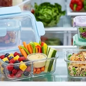 5 Ello Glass Food Storage Containers