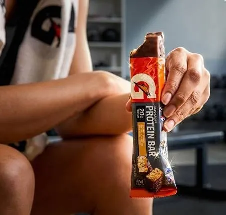 Gatorade Whey Protein Bars Chocolate Caramel 12x80g