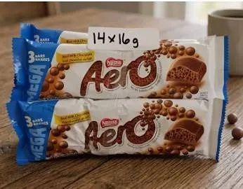 Nestlé Aero Milk Chocolate Bars 14 x 16g