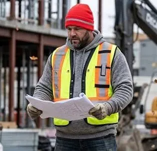 Duratech CSA Z96 Safety Vest 2XL & Beanie Set