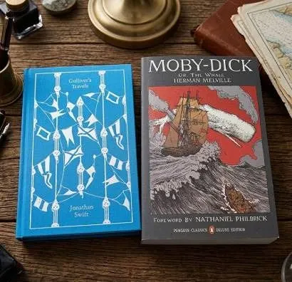 Penguin Classics Book Pair: Moby-Dick, Gulliv