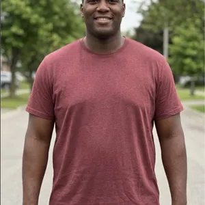 Denver Hayes Burgundy 2XLT T-Shirt
