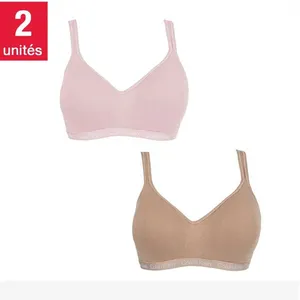 Calvin Klein 2 Pack Cotton Modal Bralette XL
