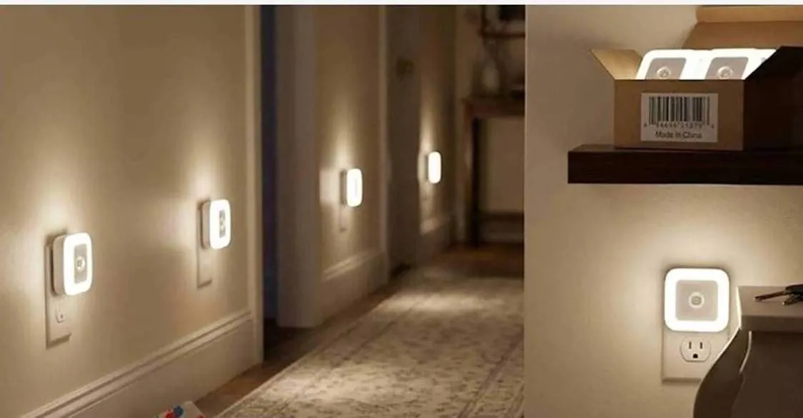 Lyra LED Night Lights, Cool White, Set of 6